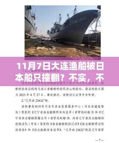 关于11月7日大连渔船被日本船只撞翻事件的真相探寻与深度解读