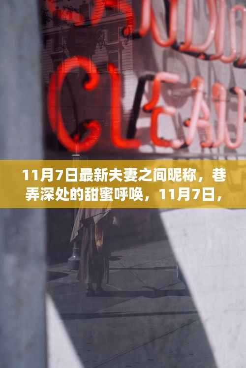 巷弄深处的甜蜜呼唤,夫妻间专属昵称与小店的浪漫故事