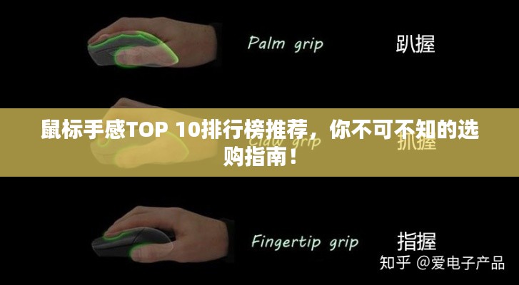 鼠标手感TOP 10排行榜推荐,你不可不知的选购指南!